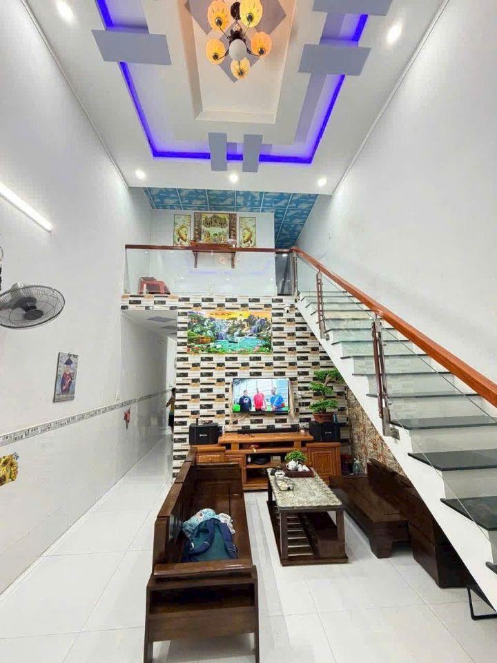 Nhà 1 trệt 1 lửng gần chợ Hóa An 1.15 tỷ_60m2,  đường ô tô