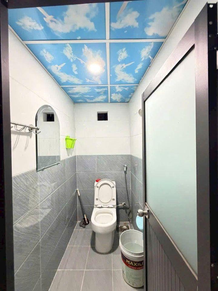 Nhà 1 trệt 1 lửng gần chợ Hóa An 1.15 tỷ_60m2,  đường ô tô