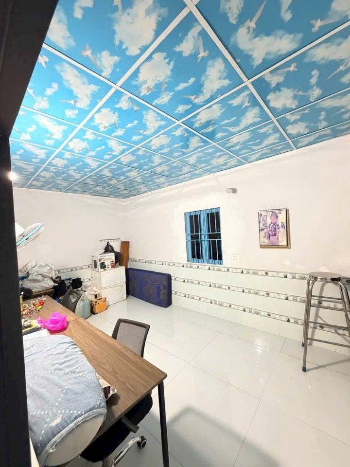 Nhà 1 trệt 1 lửng gần chợ Hóa An 1.15 tỷ_60m2,  đường ô tô