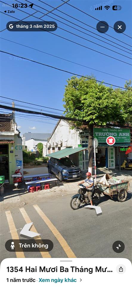 Bán đất mặt tiền đường 23/10, tây nha trang