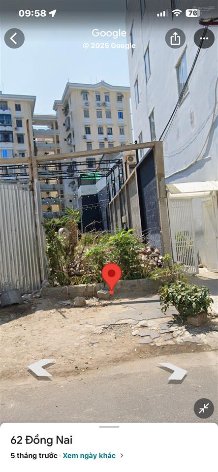 Bán đất mặt tiền đường đồng nai, phường nam nha trang, khánh hoà