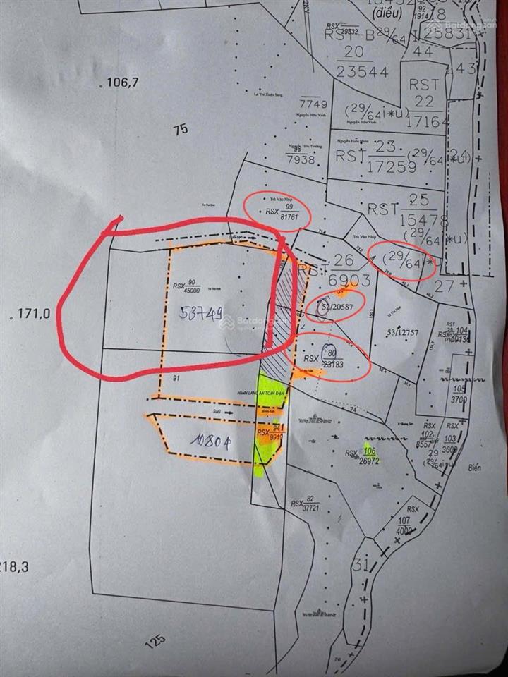 Bán 4.5ha đất rẫy view biển giá (100nghìn/m2)ninh vân, ninh hoà, khánh hoà