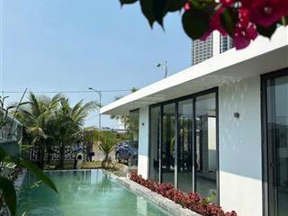 Bán biệt thự 2 tầng, dt 332 m2 hướng nam, đường huỳnh văn nghệ, khu biệt thự lấn biển vĩnh hòa, nt