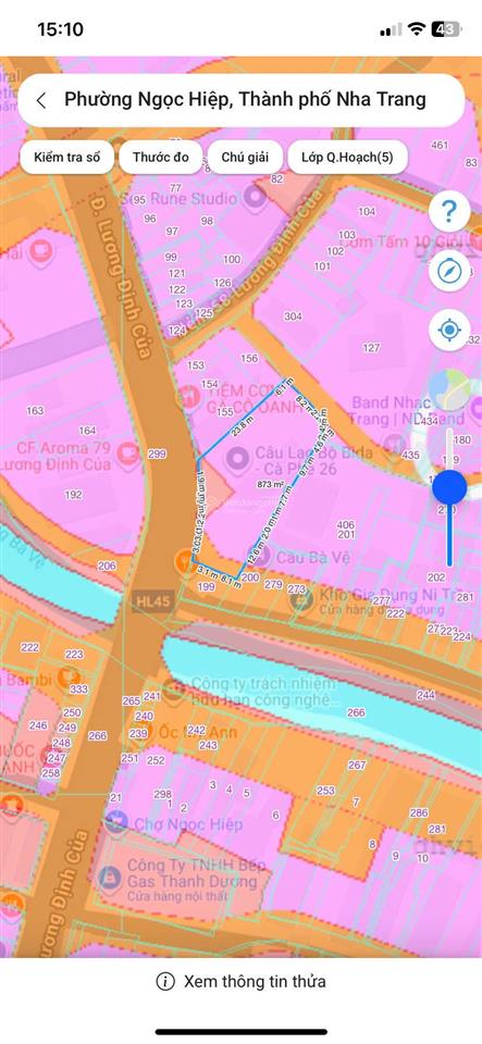 Bán bđs dòng tiền, đang cho bhx thuê, mặt tiền đường lương định của, tây nha trang khánh hòa