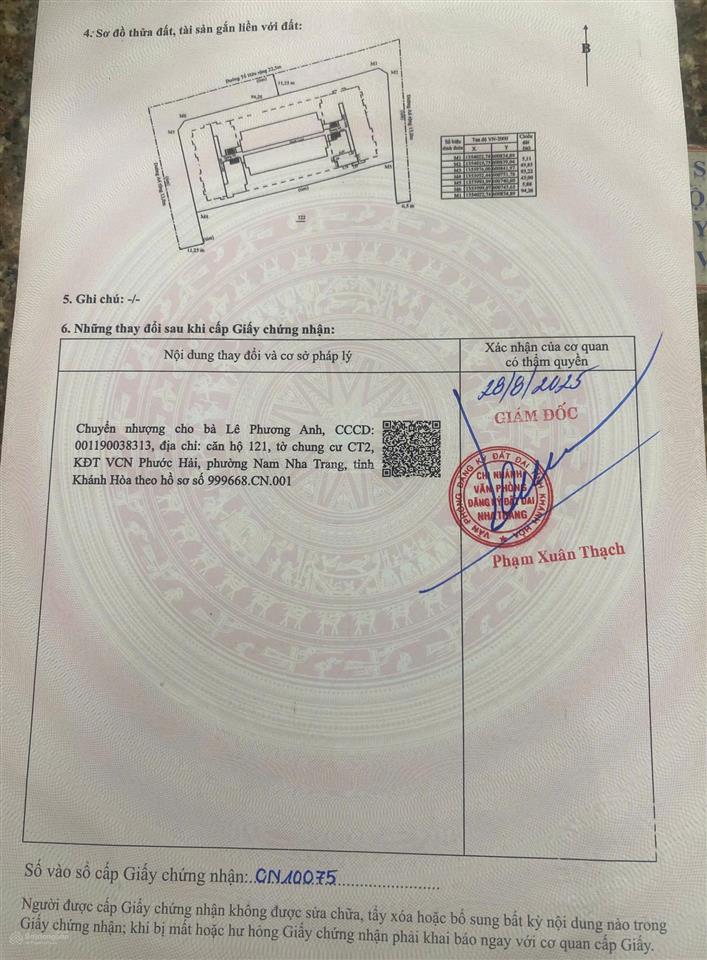 Bds dòng tiền  bán căn góc ct1 vcn phước hải 65,7m2 view sân vườn hiếm có  dòng tiền 16tr/ tháng