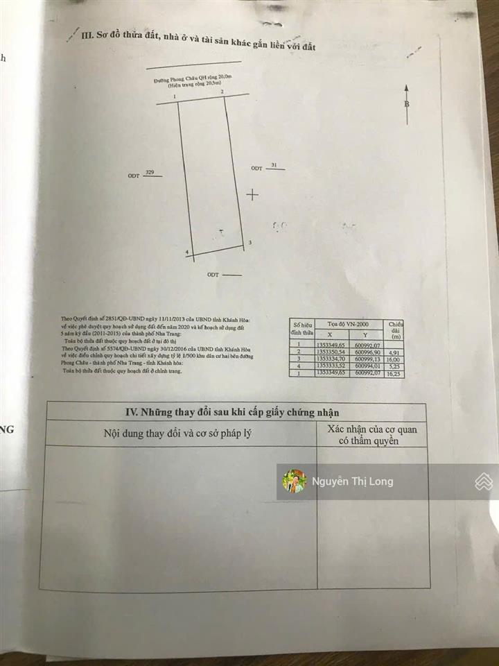 Bán nhà mặt tiền đường phong châu ngang 10m đang cho thuê