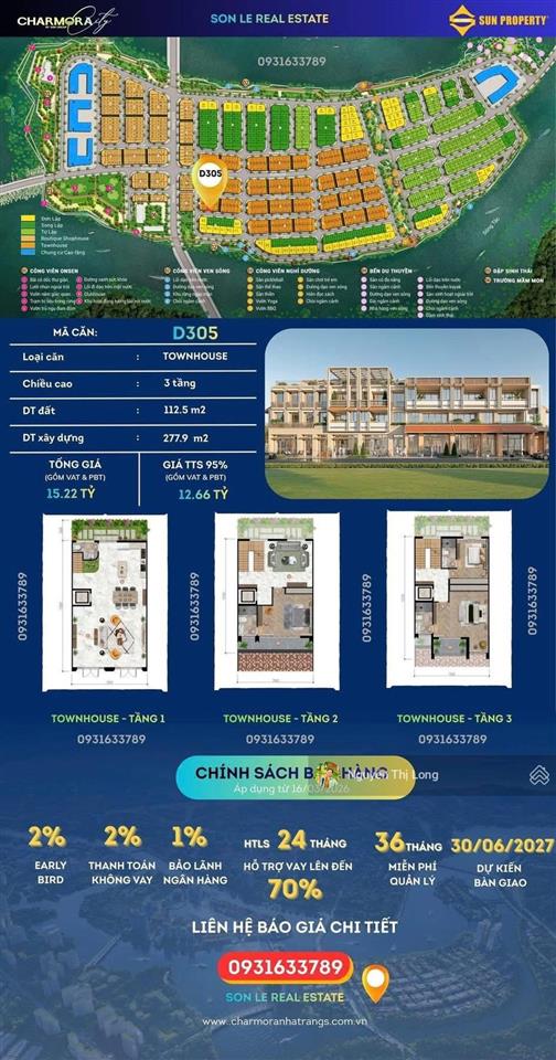Townhouse charmora city  vị trí quá đẹp gần ngã 4 giao lộ kinh doanh sầm uất
