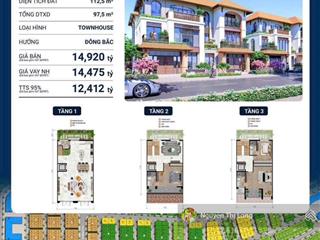 Căn liền kề charmora city giá tốt nhất thị trường