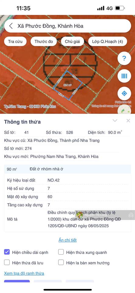 Bán đất phước đồng cách đường bình hoà chỉ 20m