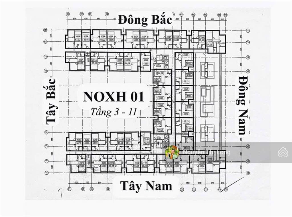 Bán căn chung cư xã hội 1 phước long 3 phòng ngủ
