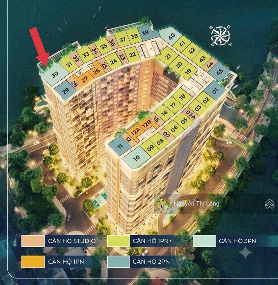 Bán nhanh căn hoa hậu the charm 3 phòng ngủ