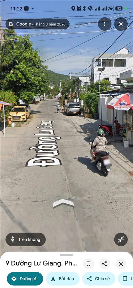 Bán lô đất mặt tiền đường lư giang, nam nha trang chỉ 32tr/m2