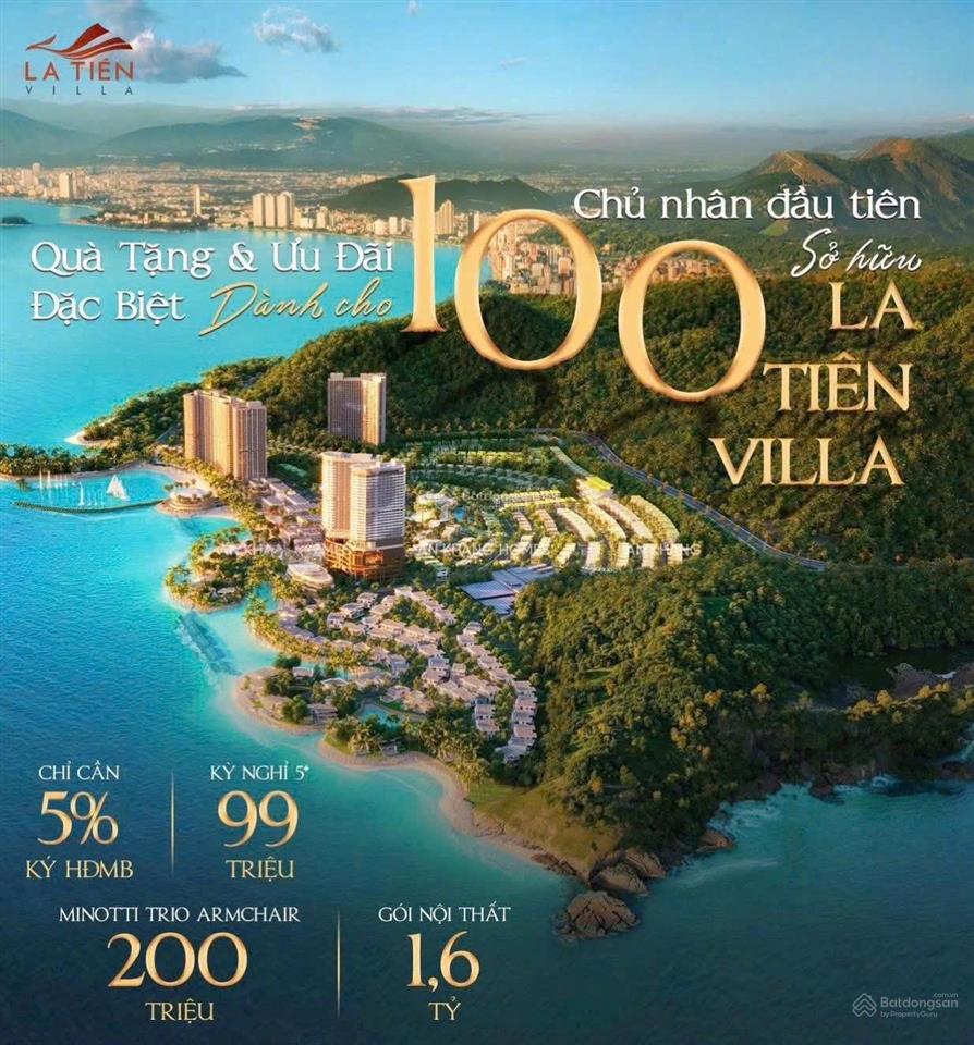 Chính thức nhận booking la tiên villas, nha trang biệt thự nghỉ dưỡng siêu sang giá chỉ 12,7 tỷ