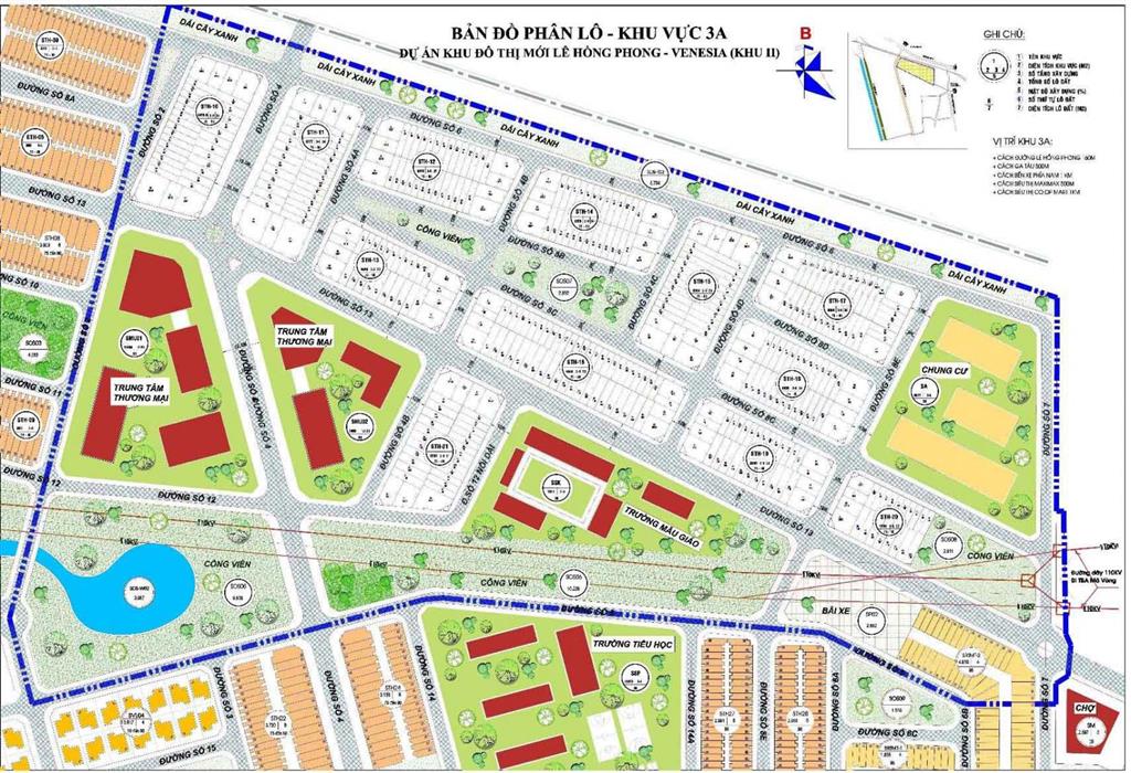 Cho thuê nhà khu đô thị lê hồng phong 2, 3 tầng, 3 phòng ngủ, 4wc, 20tr/tháng