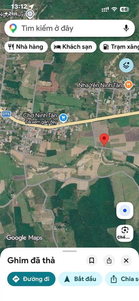 Bán đất ngay chợ ninh tân, ninh hòa, khánh hòa, giá cực chất chỉ với 850 triệu, 400m2, full thổ cư