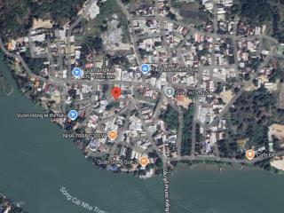 Hot, bán lô đất hòn nghê sát sông, đường thông