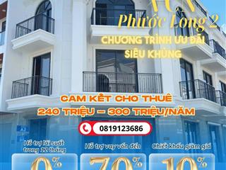 Mở bán nhà phố vcn phước long 2  ưu đãi siêu khủng chưa từng có