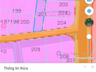 Bán lô đất hẻm ô tô đường mai xuân thưởng  p. vĩnh hòa  tp. nha trang. (p. bắc nha trang)