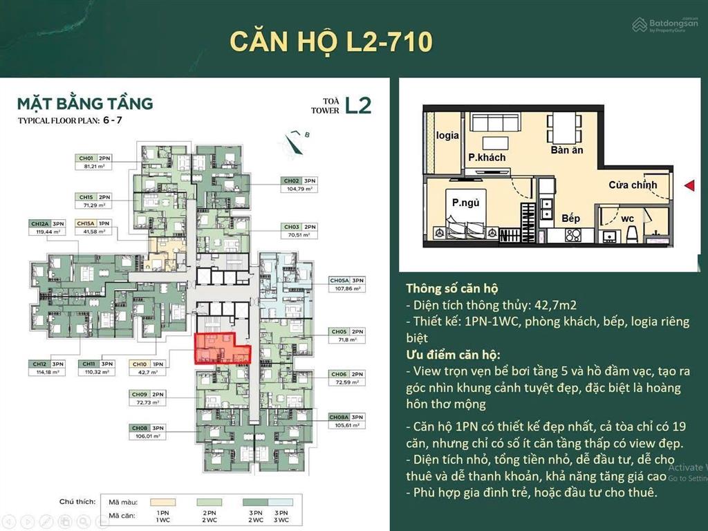 [gấp] nhượng lại căn luxora view hồ đầm vạc & hồ bơi  giá chỉ 1.9x tỷ!