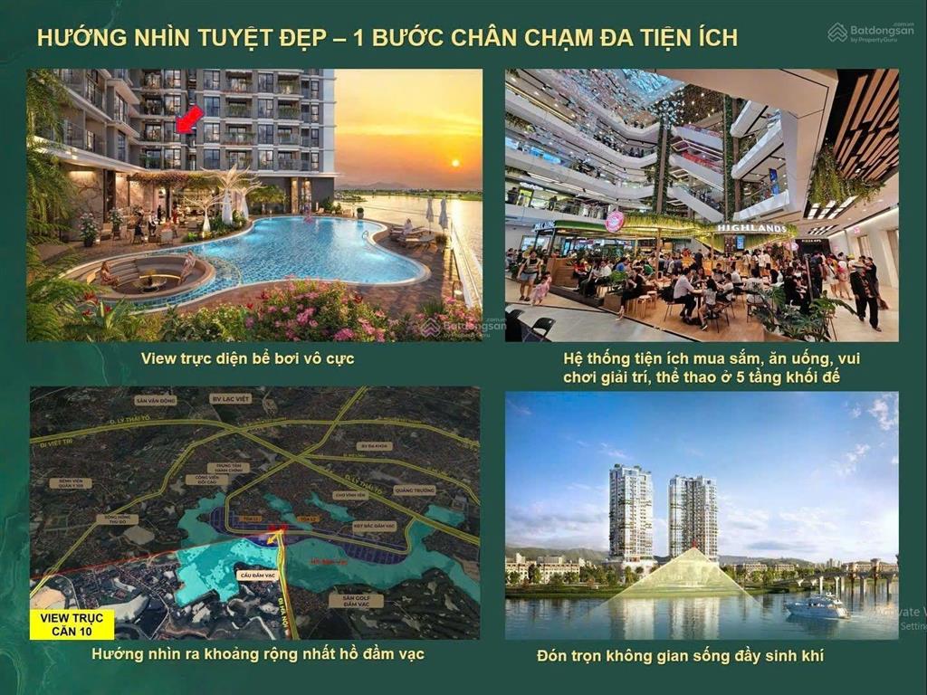 [gấp] nhượng lại căn luxora view hồ đầm vạc & hồ bơi  giá chỉ 1.9x tỷ!