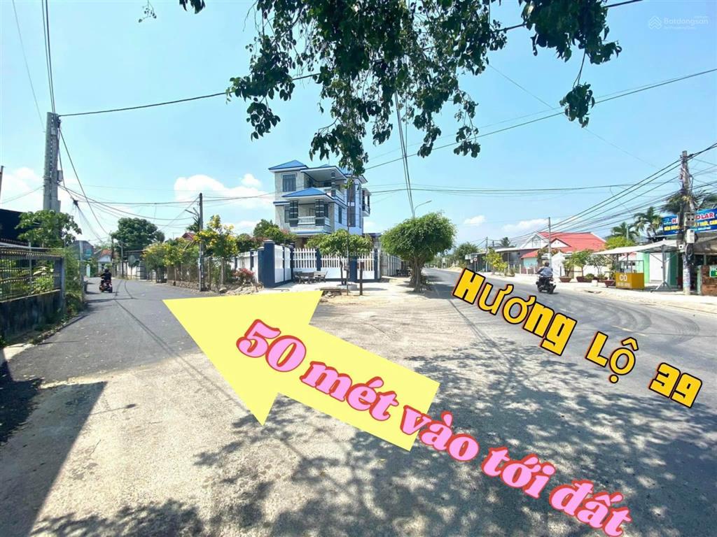 Bán đất 219m2 cách hl39 chỉ 50m tại diên lạc, khánh hoà