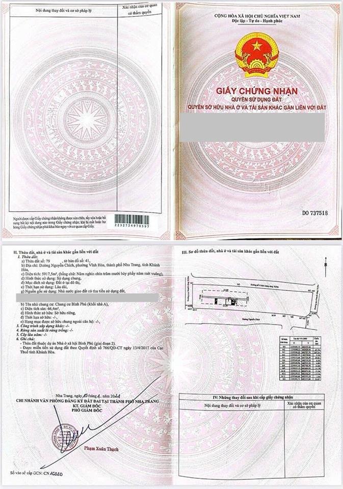 Chính chủ bán căn hộ chung cư bình phú 2. gần biển hòn chồng