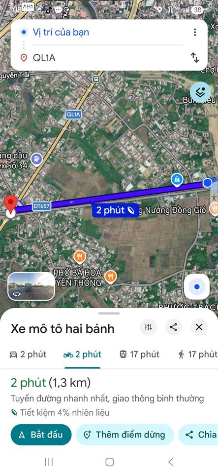 Chính chủ cần bán lô đất full thổ mặt đường võ nguyên giáp, 2584m2 ngang 30 mét, đang xưởng thuê