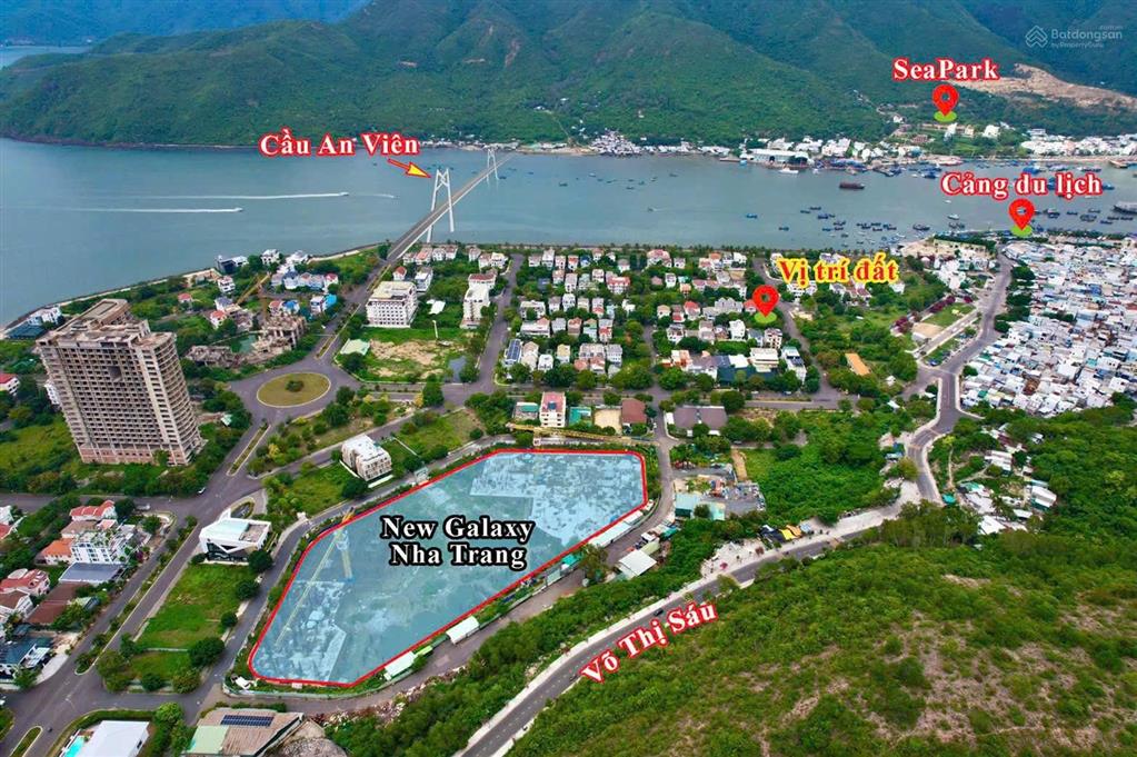 Bán lô đất 2 mặt tiền khu đô thị biển an viên nha trang