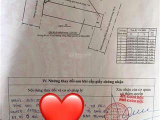 Bán đất 3 mt đường dương hiến quyền, vĩnh hoà, nha trang. dt 226,2m2 (ngang 7,5m)  giá 26,6 tỷ