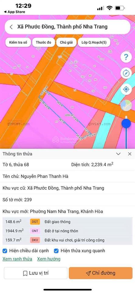 Bán đất giá rẻ 2091,8m2  giá 3,5tr/m2. mặt tiền tỉnh lộ 3, phước đồng, nha trang. vị trí đẹp