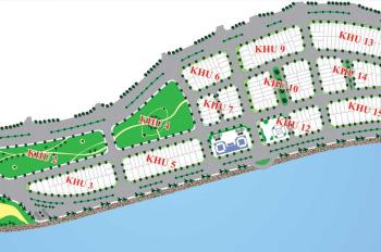 Bán đất mặt biển 450,2m2  giá 120tr/m2. đường nguyễn cơ thạch, vĩnh hoà, bắc nha trang