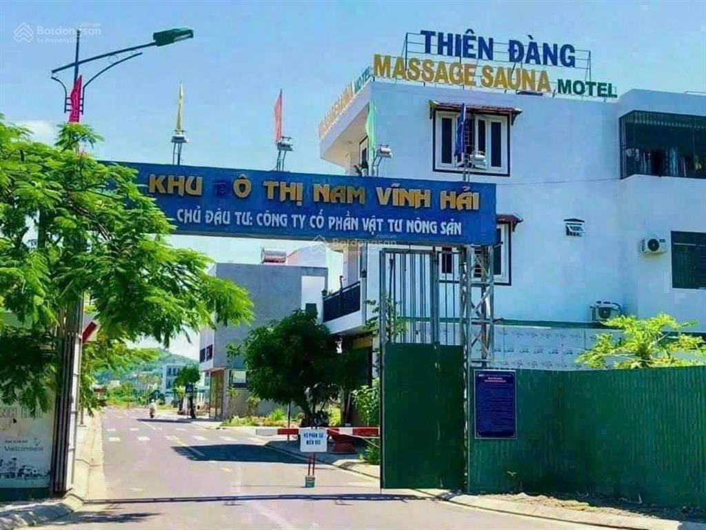 Bán đất rẻ, dt 103,8m2  giá 37,5tr/m2. khu đô thị nam vĩnh hải, bắc nha trang.
