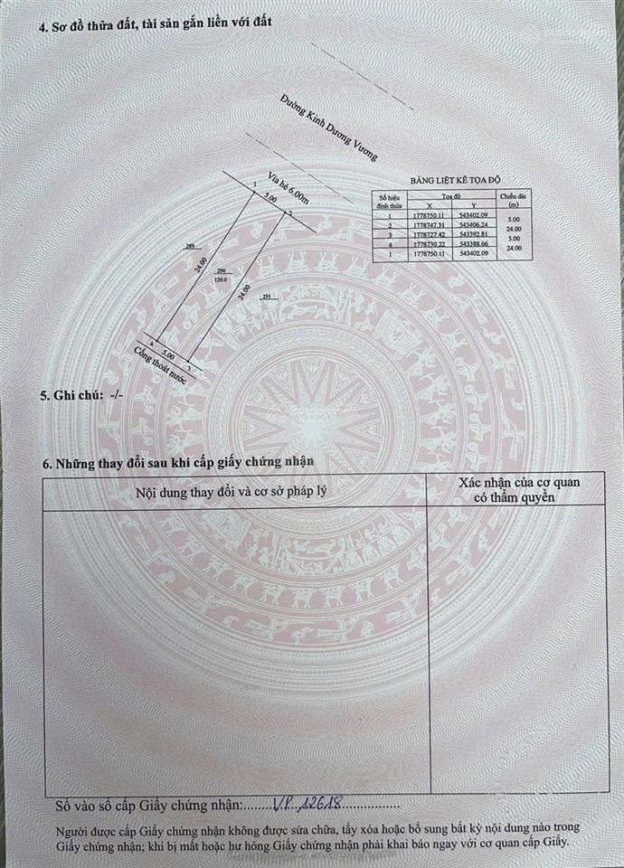Bán đất xây ks, dt 240m2  giá 105tr/m2. đường kinh dương vương, liên chiểu, đà nẵng. gần biển.