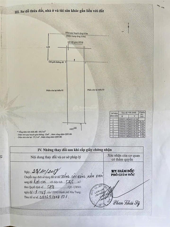 Bán nhà 2 tầng, dt 69,5m2  giá 3,8 tỷ. đường phú xương, vĩnh hải, bắc nha trang. gần chợ, gần biển