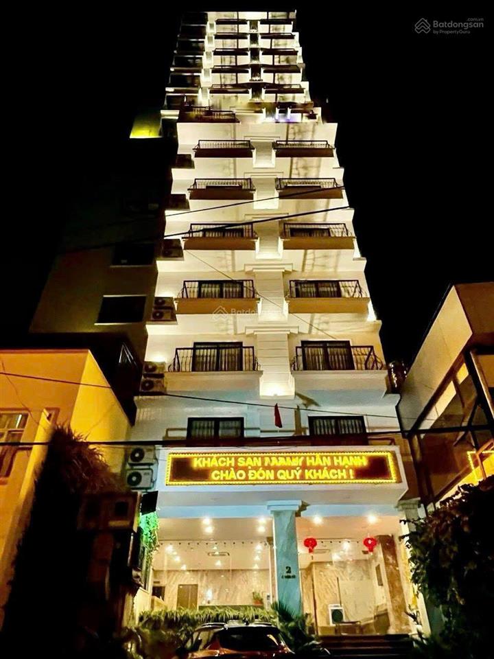 Bán khách sạn 16 tầng, có 66 phòng kd gần chợ đầm, nha trang. dòng tiền ổn định 600 tr/tháng.