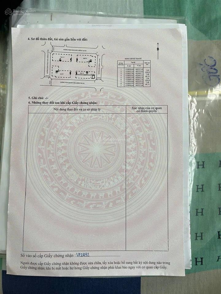 Bán 2,2 tỷ căn hộ tm chung cư hoàng quân, khu đô thị bắc vĩnh hải, nha trang. dt 55,7m2 căn góc đẹp