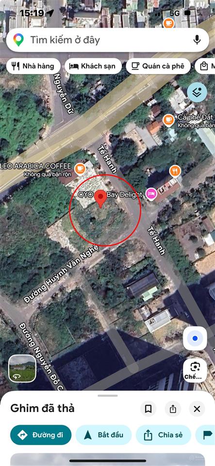 Cho thuê đất gần 1000m2  27tr/tháng lô góc đường tế hanh, vĩnh hoà, nha trang. gần bến du thuyền
