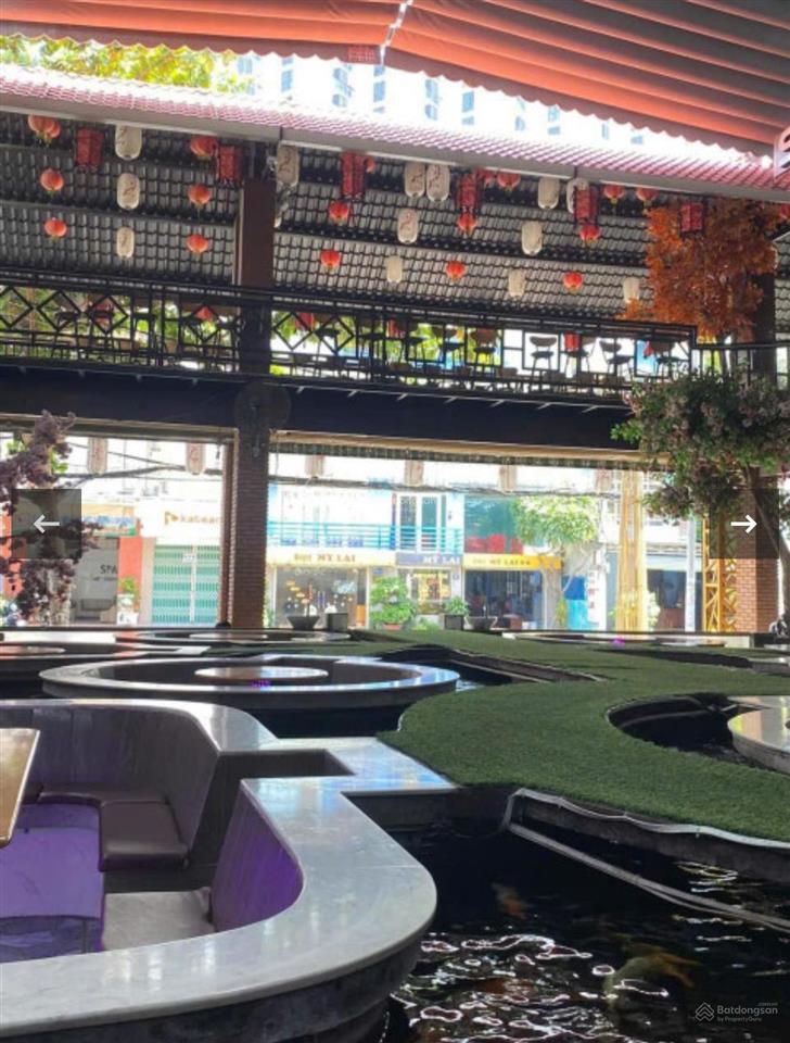 Bán quán cafe cá koi đường củ chi, vĩnh hải, nha trang. dt 373,8m2  giá 55 tỷ. cạnh bãi tắm biển