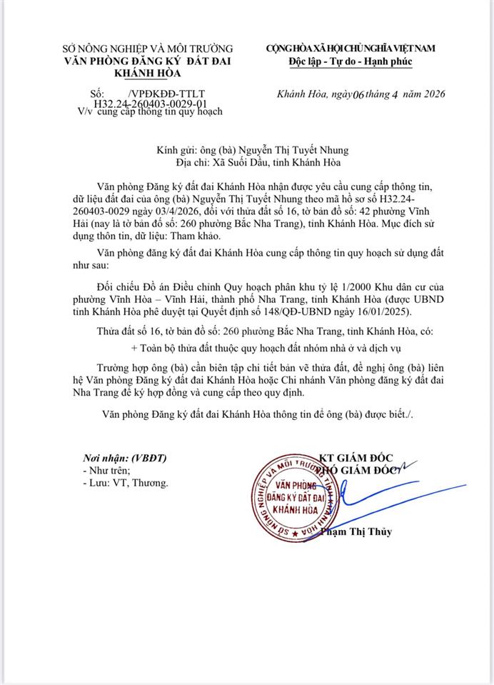 Bán đất xây ks tại nha trang, dt 373,8m2  giá 56 tỷ tại đường củ chi, vĩnh hải. cạnh bãi tắm biển