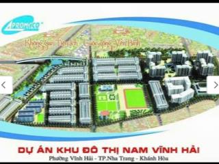 Đất giá rẻ 35,5tr/m2 khu đt nam vĩnh hải nha trang. dt 110m2 (5x 22m) khu đô thị văn minh, sạch đẹp