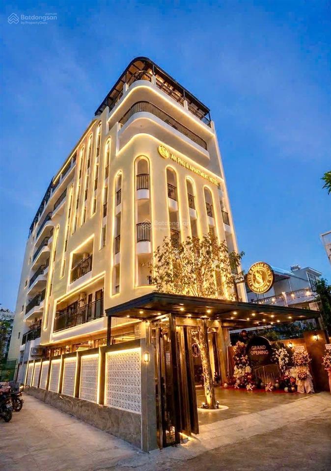 Bán toà căn hộ ks 7 tầng  giá 66 tỷ. đường bắc sơn, bắc nha trang. dt 287m2 doanh thu ~400tr/tháng