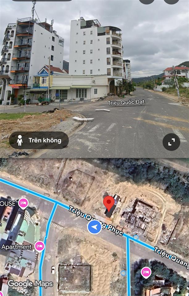 Bán đất biệt thự 300m2  giá rẻ chỉ 45,5tr/m2  đường triệu quang phục, bắc nha trang. gần biển.