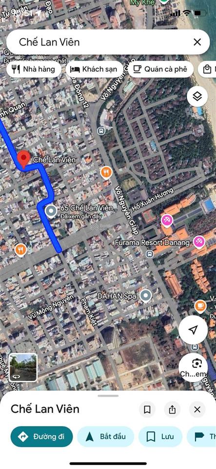 Bán đất chế lan viên ngũ hành sơn đà nẵng
