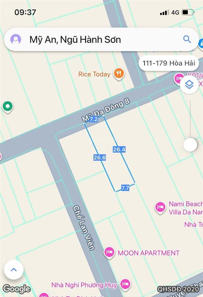 Bán gấp nhà riêng có dãy trọ tại kiệt chế lan viên, mỹ an, ngũ hành sơn, đà nẵng