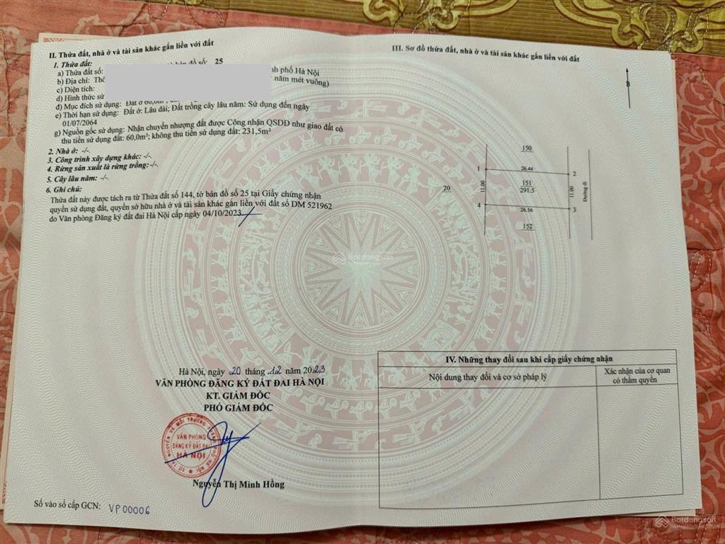 Bán đất ven đô hà nội, cách hà nội 40 phút di chuyển giá 1.390tỷ/lô.  0986 853 ***