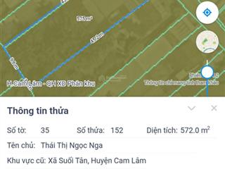 Cần bán 572 m² có 200m² thổ cư suối tân cam lâm khánh hòa giá 7tr/ m2