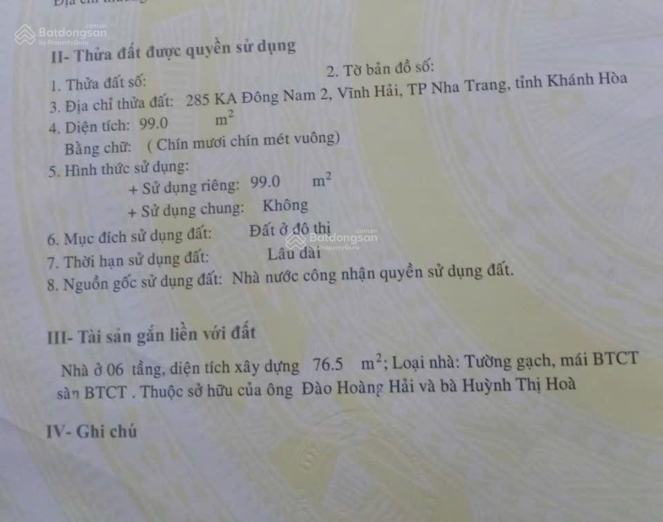 Khách sạn sát biển, có dòng tiền, chưa qua đầu tư  căn này là duy nhất