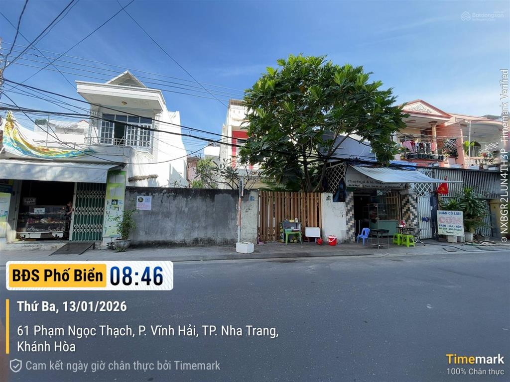 Bán đất tặng nhà cách biển 200m  phạm ngọc thạch gần scenia bay  phạm văn đồng  nha trang