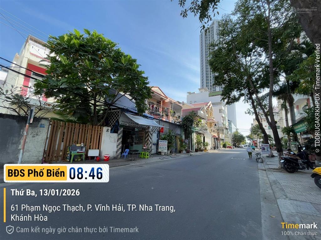 Bán đất tặng nhà cách biển 200m  phạm ngọc thạch gần scenia bay  phạm văn đồng  nha trang