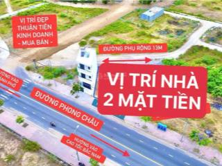Bán nhà 3 tầng mặt tiền đường lớn tỉnh lộ 3 rộng 26m ( qh rộng 42m ) khu đất lành nha trang